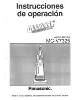 Предварительный просмотр 21 страницы Panasonic QuickDraw MC-V7325 Operating Instructions Manual