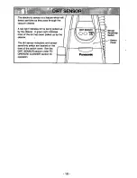 Предварительный просмотр 10 страницы Panasonic QuickDraw MC-V7375 Operating Instructions Manual