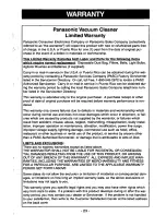 Предварительный просмотр 23 страницы Panasonic QuickDraw MC-V7375 Operating Instructions Manual