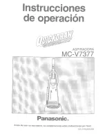 Предварительный просмотр 25 страницы Panasonic Quickdraw MC-V7377 Operating Instructions Manual