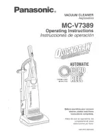 Preview for 1 page of Panasonic Quickdraw MC-V7389 Operating Instructions Manual