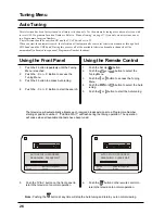 Preview for 26 page of Panasonic QUINTRIX TX-76PW300A Operating Instructions Manual