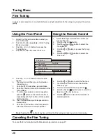 Preview for 28 page of Panasonic QUINTRIX TX-76PW300A Operating Instructions Manual