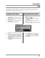 Preview for 29 page of Panasonic QUINTRIX TX-76PW300A Operating Instructions Manual