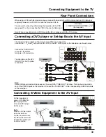 Preview for 33 page of Panasonic QUINTRIX TX-76PW300A Operating Instructions Manual