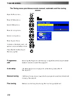 Предварительный просмотр 22 страницы Panasonic QuintrixF TX-28PN1 Operating Instructions Manual