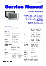 Preview for 1 page of Panasonic QuintrixF TX-28PS10D Service Manual