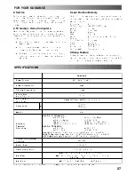 Предварительный просмотр 27 страницы Panasonic QuintrixF TX-29AL1P Operating Instructions Manual