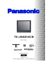 Предварительный просмотр 1 страницы Panasonic QuintrixF TX-29AS10C/B Operating Instructions Manual