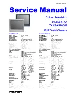 Panasonic QuintrixF TX-29AS10C/B Service Manual preview