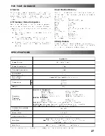 Предварительный просмотр 27 страницы Panasonic QuintrixF TX-29AS1C Operating Instructions Manual