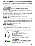 Preview for 29 page of Panasonic QuintrixF TX-29E40D Operating Instructions Manual