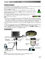 Preview for 29 page of Panasonic QuintrixF TX-29PS12D Operating Instructions Manual