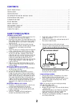 Предварительный просмотр 2 страницы Panasonic QuintrixF TX-29PS1D Service Manual