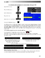 Предварительный просмотр 21 страницы Panasonic QuintrixF TX-29PS2D Operating Instructions Manual