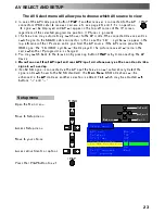 Предварительный просмотр 23 страницы Panasonic QuintrixF TX-29PS2D Operating Instructions Manual