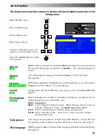 Предварительный просмотр 13 страницы Panasonic QuintrixF TX-29PS2F Operating Instructions Manual