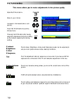 Предварительный просмотр 12 страницы Panasonic QuintrixF TX-29PX10D Operating Instructions Manual