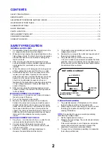 Предварительный просмотр 2 страницы Panasonic QuintrixF TX-29PX20F Service Manual