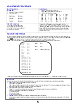 Предварительный просмотр 5 страницы Panasonic QuintrixF TX-32PK1 Service Manual