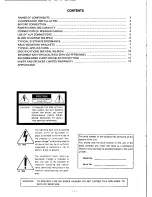 Preview for 2 page of Panasonic Ramsa WS-A240 Operating Instructions Manual