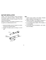 Preview for 6 page of Panasonic Ramsa WX-RP158 Operating Instructions Manual