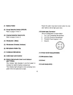 Preview for 8 page of Panasonic Ramsa WX-RP300 Operating Instructions Manual