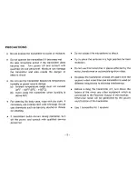 Preview for 5 page of Panasonic Ramsa WX-RP410 Operating Instructions Manual