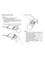 Preview for 9 page of Panasonic Ramsa WX-RP410 Operating Instructions Manual