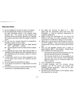 Preview for 5 page of Panasonic RAMSA WX-RP700 Operating Instructions Manual