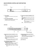 Preview for 4 page of Panasonic Ramsa WX-RP900 Operating Instructions Manual