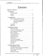 Preview for 4 page of Panasonic Ramsa WZ-AD96 Operating Instructions Manual