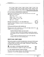 Preview for 14 page of Panasonic Ramsa WZ-AD96 Operating Instructions Manual