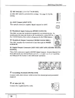 Preview for 17 page of Panasonic Ramsa WZ-AD96 Operating Instructions Manual