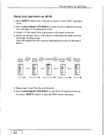 Preview for 21 page of Panasonic Ramsa WZ-AD96 Operating Instructions Manual