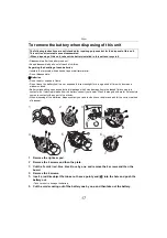 Предварительный просмотр 17 страницы Panasonic RB-HF420B Operating Instructions Manual