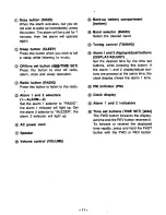 Preview for 11 page of Panasonic RC-6088 Operating Instructions Manual