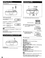 Preview for 3 page of Panasonic RC-CD500 Operating Instructins