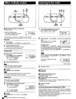 Preview for 4 page of Panasonic RC-CD500 Operating Instructins