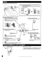 Preview for 2 page of Panasonic RC-CD600 Operating Instructions Manual