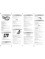 Предварительный просмотр 2 страницы Panasonic RC-CF30 Operating Instructions