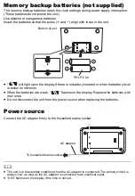 Preview for 3 page of Panasonic RC-D8 User Manual