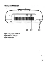 Предварительный просмотр 11 страницы Panasonic RC-X230 Operating Instructions Manual