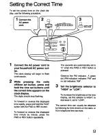 Preview for 13 page of Panasonic RC-X230 Operating Instructions Manual