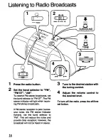 Предварительный просмотр 14 страницы Panasonic RC-X230 Operating Instructions Manual