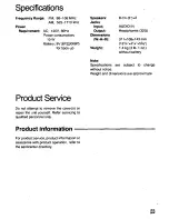 Preview for 23 page of Panasonic RC-X230 Operating Instructions Manual