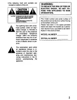 Preview for 3 page of Panasonic RC-X260 Operating Instructions Manual