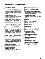 Preview for 9 page of Panasonic RC-X260 Operating Instructions Manual