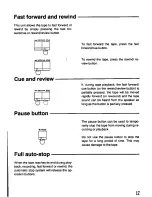 Предварительный просмотр 17 страницы Panasonic RC-X260 Operating Instructions Manual