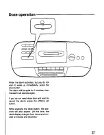 Предварительный просмотр 27 страницы Panasonic RC-X260 Operating Instructions Manual